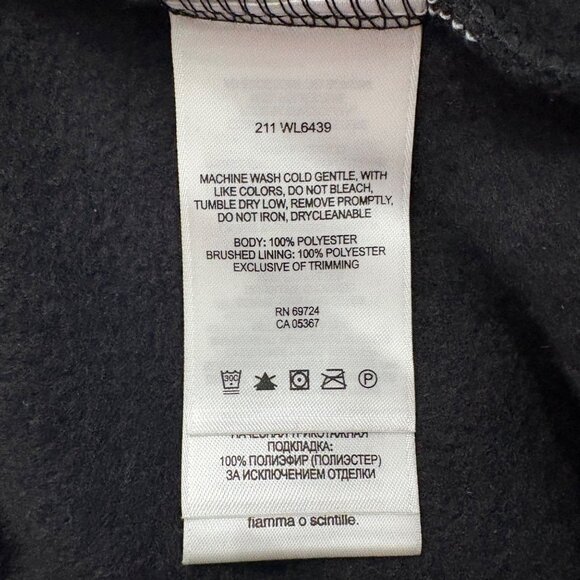 Columbia Womens Black Full-Zip Fleece JacketXL Lightweight Warm Sweater - Picture 7 of 12